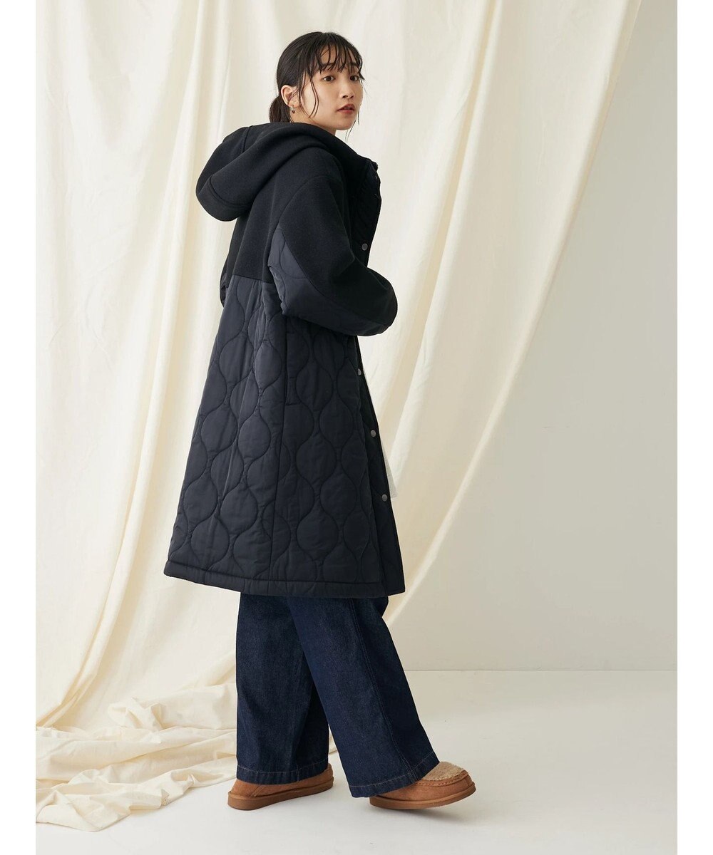 CRAFT STANDARD BOUTIQUE キルティング切替フードコート 