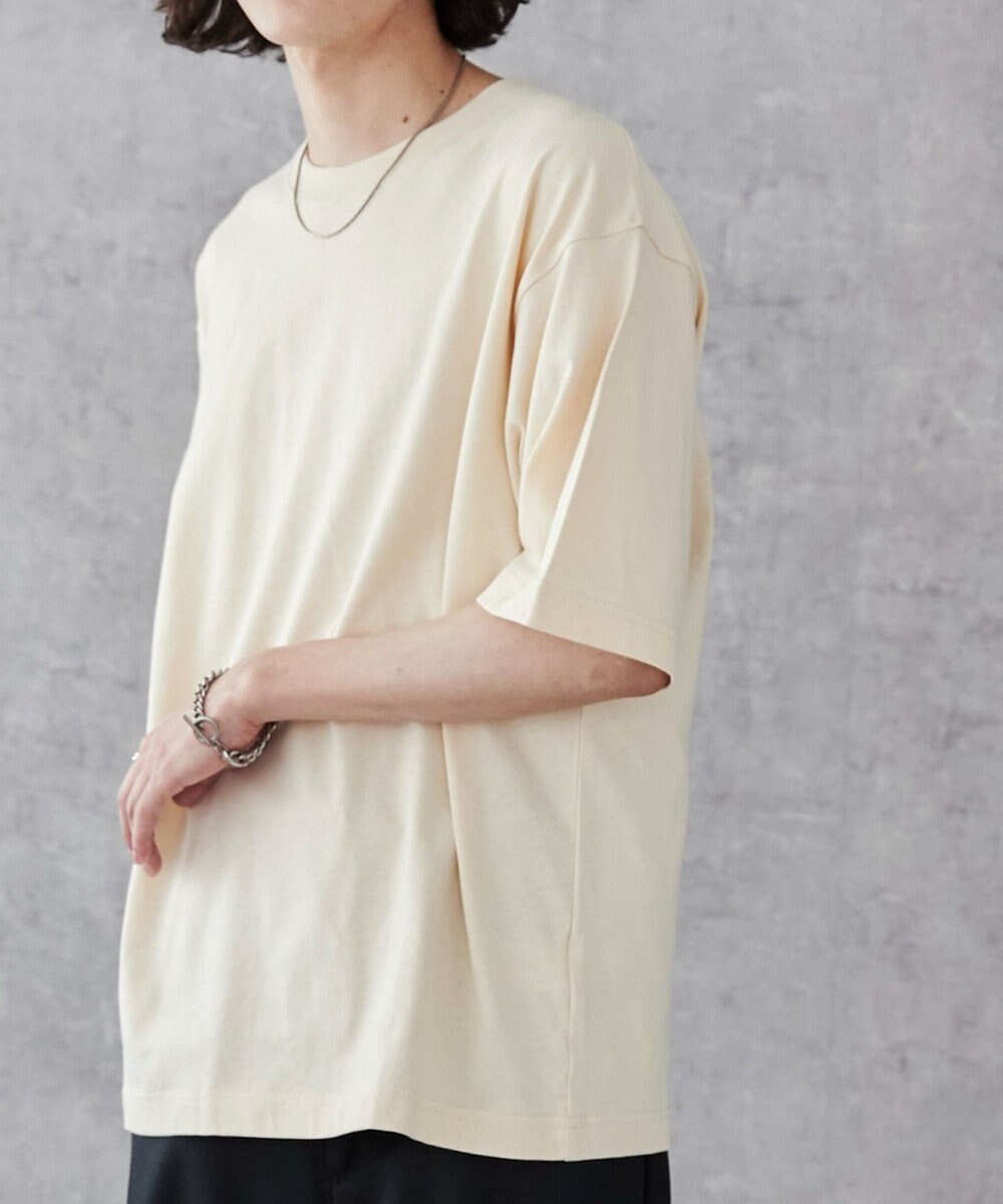 WEGO 【ユニセックス着用ITEM/綿100%/XSSMLサイズ展開】リラックスフィットコットンT 