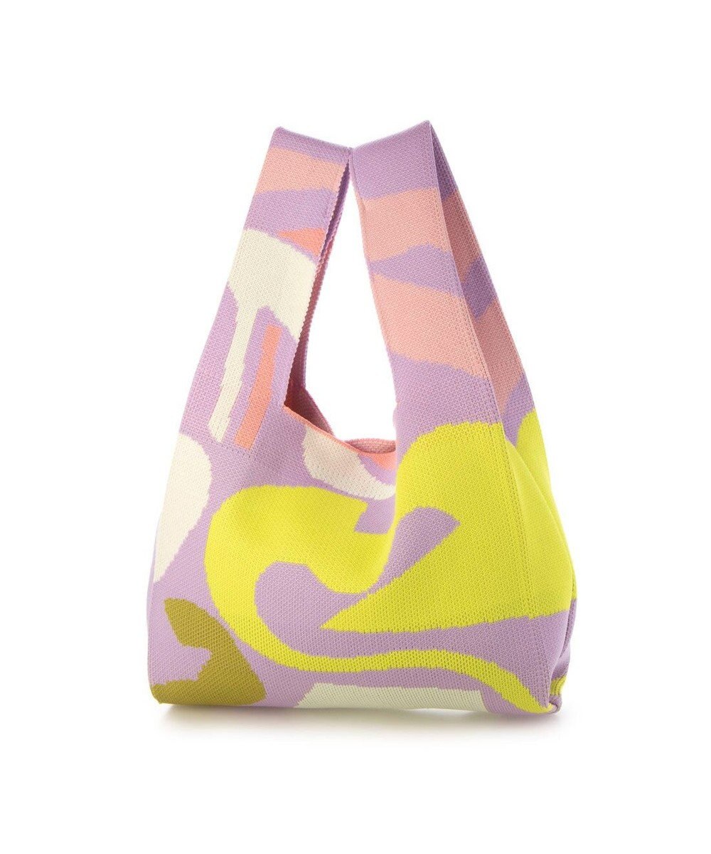 UNBILLION カシュカシュ cachecache / naabコラボインターシャニットショッパーバッグ 