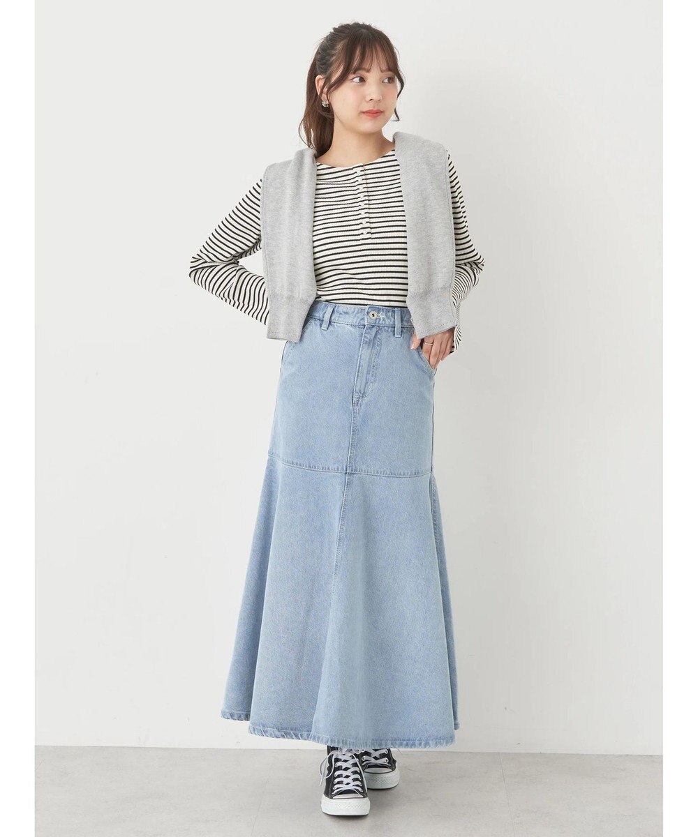 earth music&ecology ＵＶカット加工　ベーシックカーディガン 