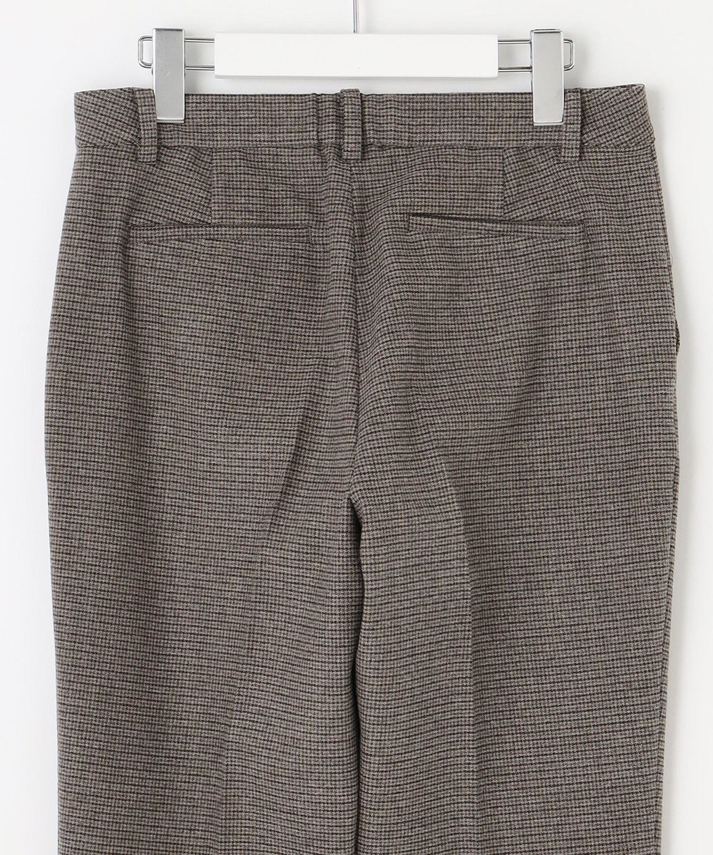 J.PRESS LADIES S 【洗える】チェルビック チェック テーパード パンツ 