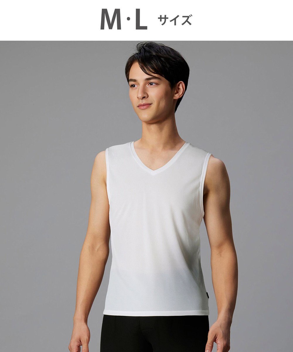 WACOAL MEN インナー　【ムレからの解放】　吸放湿性　吸汗速乾　通気性　ノースリーブ　/ブロス　GL3311 