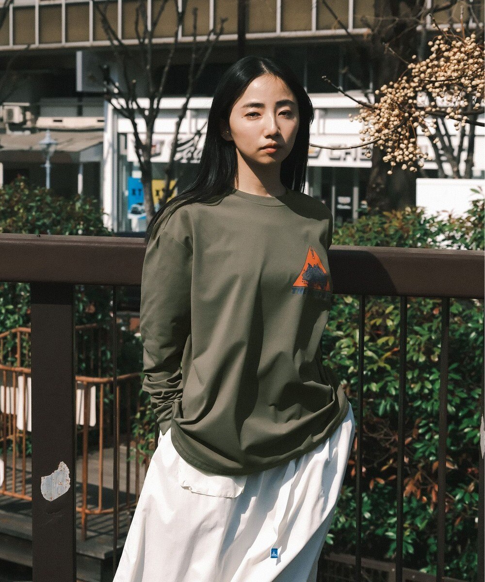 SHARE PARK LADIES 【UNISEX】UVカット アートコラボロングTシャツ〈CAMP〉（S・Mサイズ） 