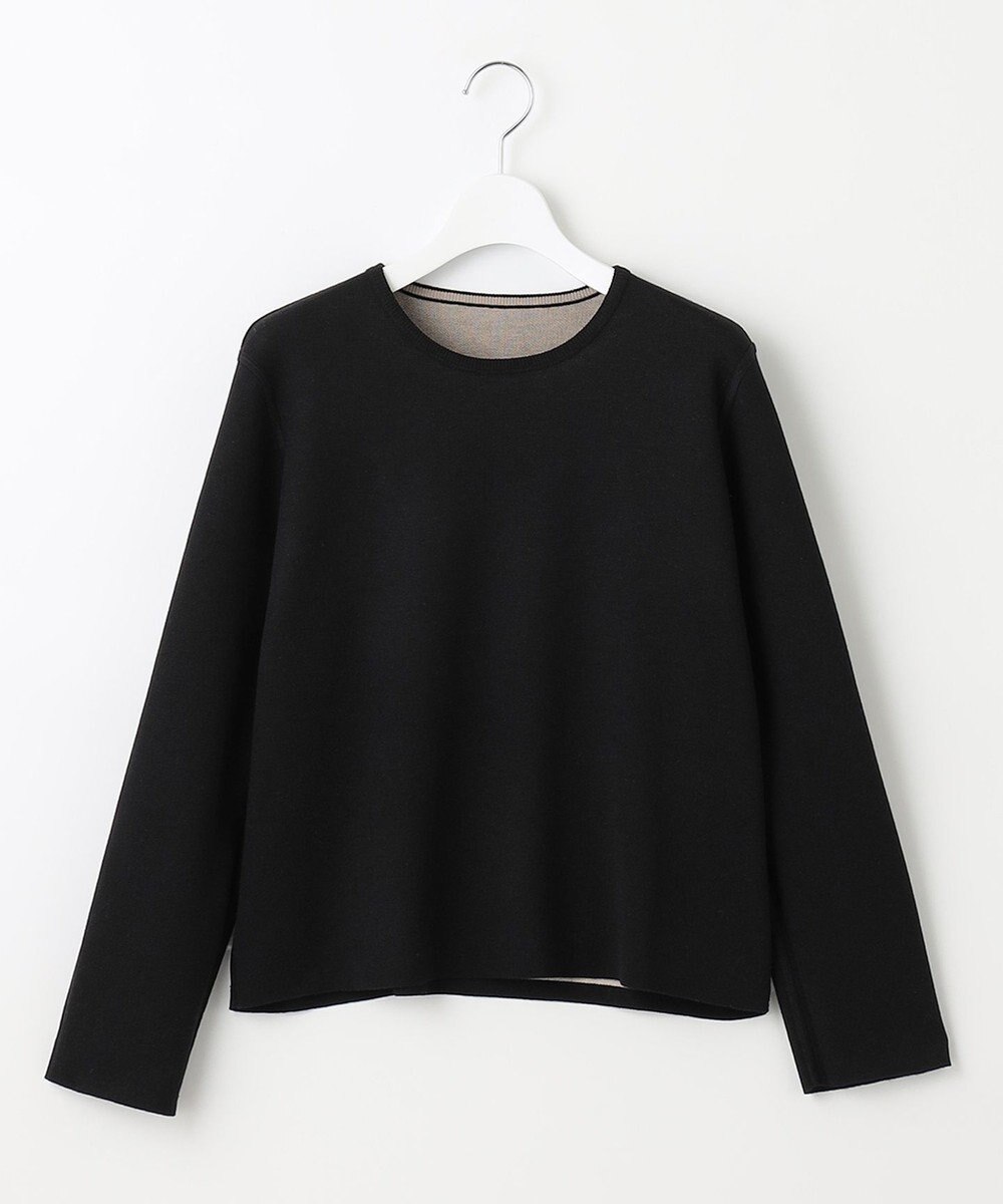 自由区 L 【ご好評につきWEBのみ新色追加/洗える/マルチウェイ】リバーシブルニット セットアップ 