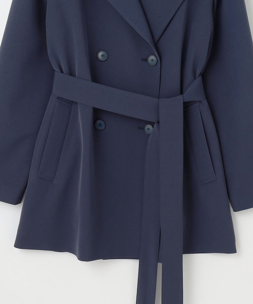 自由区 【洗える】エアフロートレンチ コート 