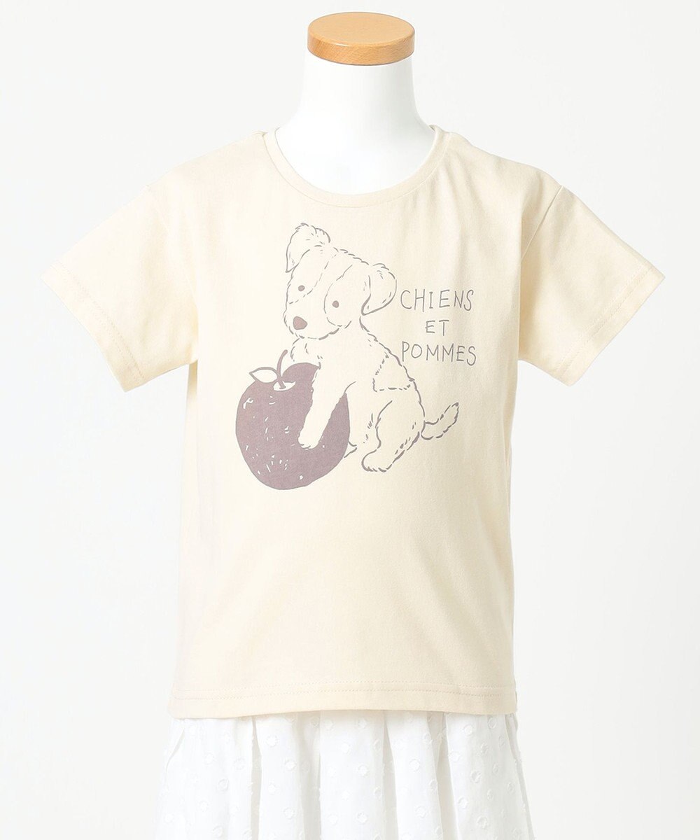 ANY KIDS オーガビッツアニマルTシャツ 