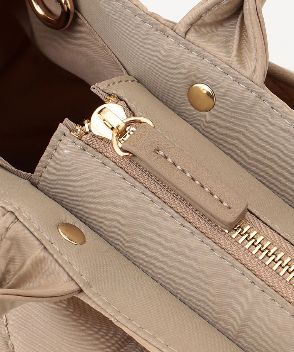 J.PRESS LADIES 【2way・撥水】ボンディングキルト トート バッグ 