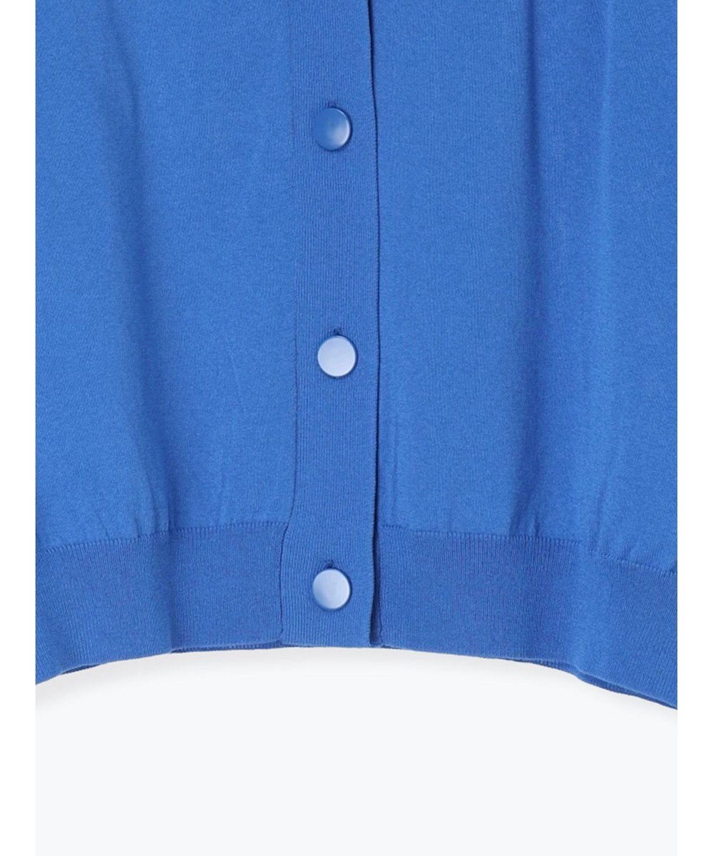 Te chichi 14G綿ポリVネックカーディガン 