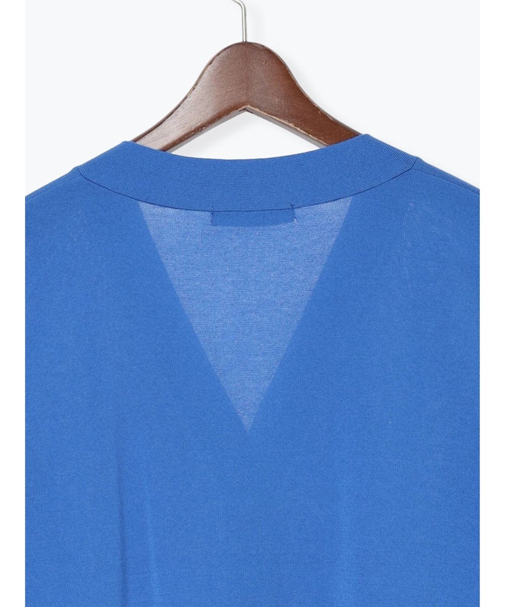 Te chichi 14G綿ポリVネックカーディガン 