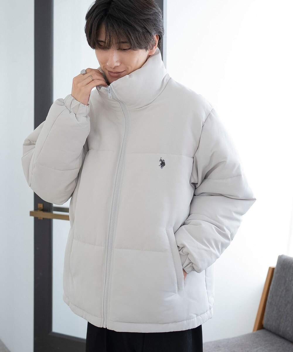 WEGO 【WEB限定/Sサイズ新登場/お気に入り登録者数5万人越えの大人気アイテム】U.S. POLO ASSN.別注パデッドジャケット 