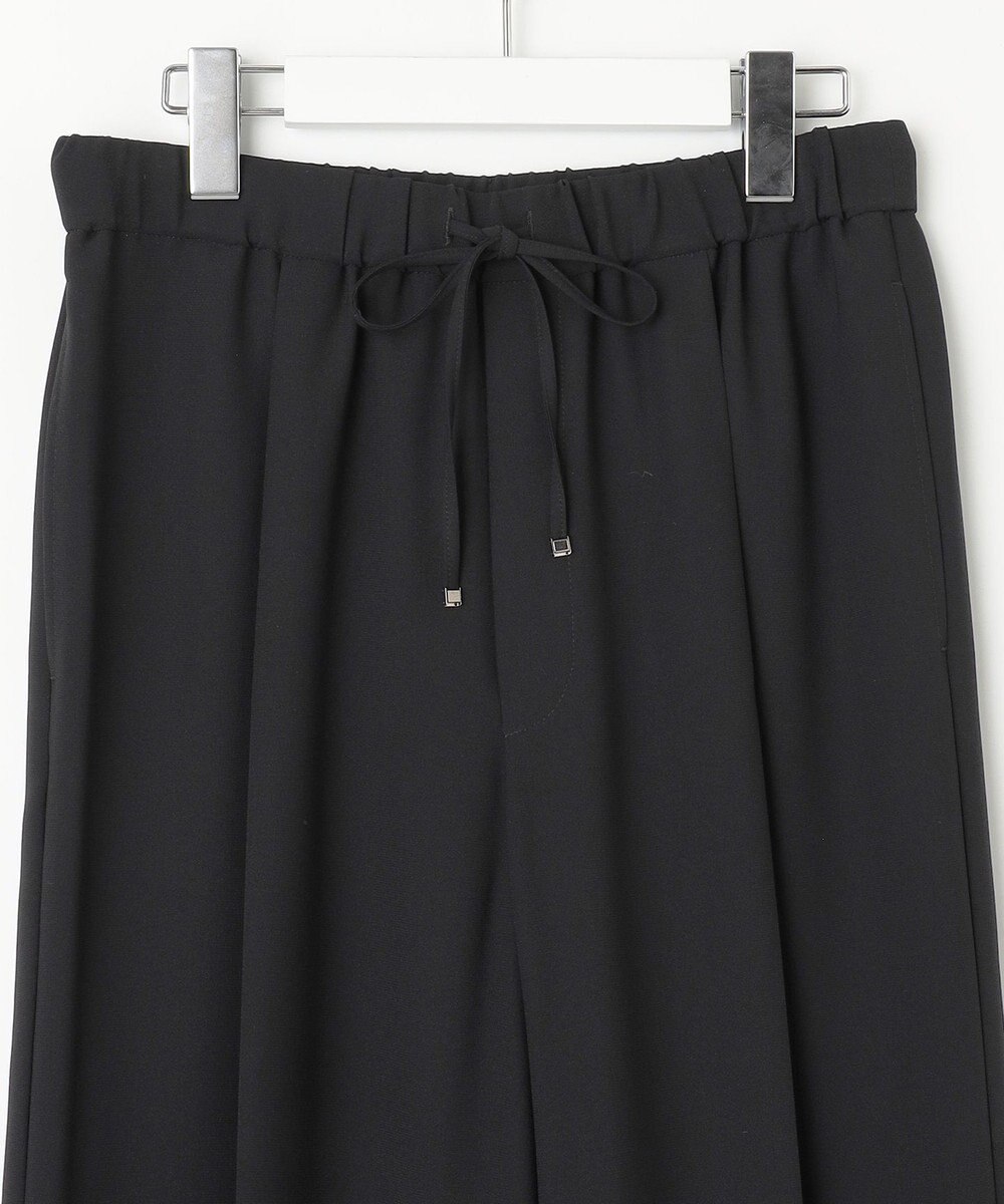 23区 【新色追加/洗える】ストレッチジョーゼット ワイドパンツ 