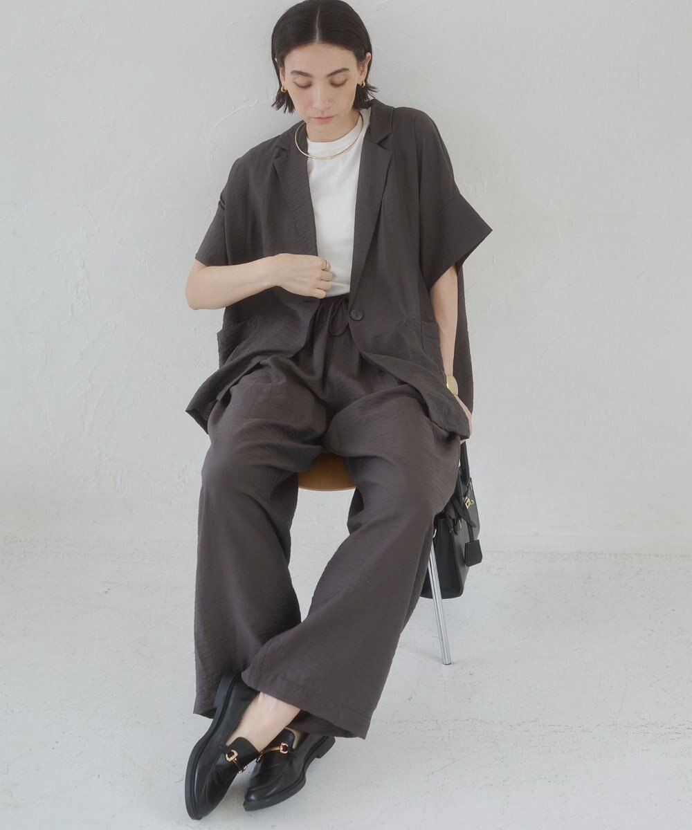 WEGO 【ANGIE VINTAGE】接触冷感半袖ジャケット 