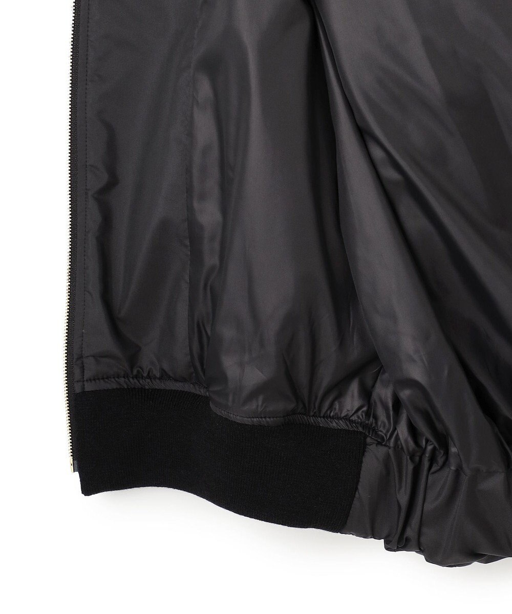 BEIGE， 【GISELe 10月号掲載】DOVER / 異素材ウールキルティングブルゾン 