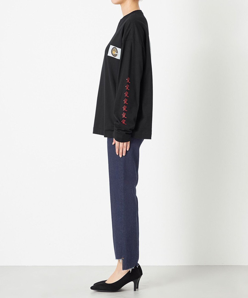 NAVE タブチ×NAVE プリント長袖Tシャツ 