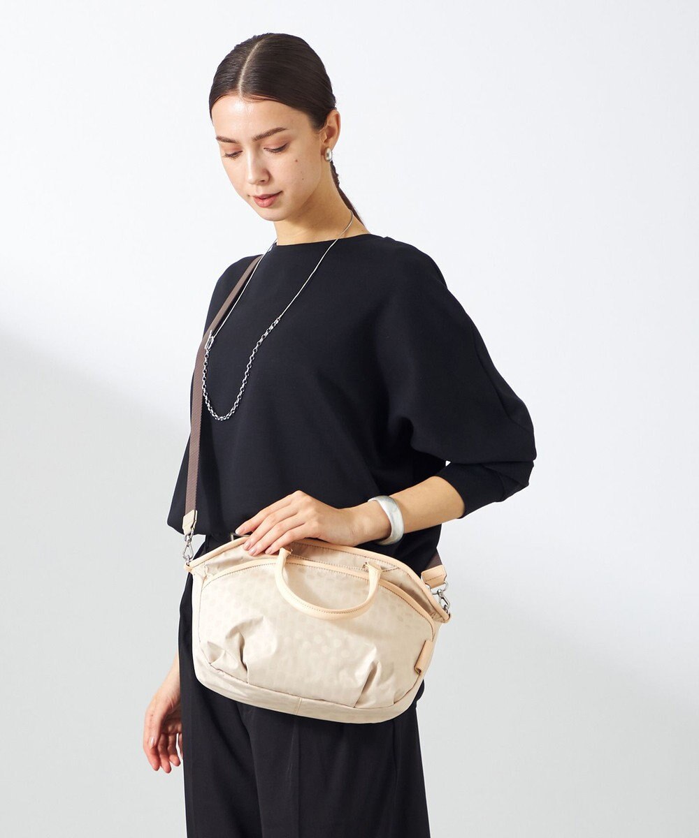 Y'SACCS Polka Dots　パイピングポケット2WAYミニトート 