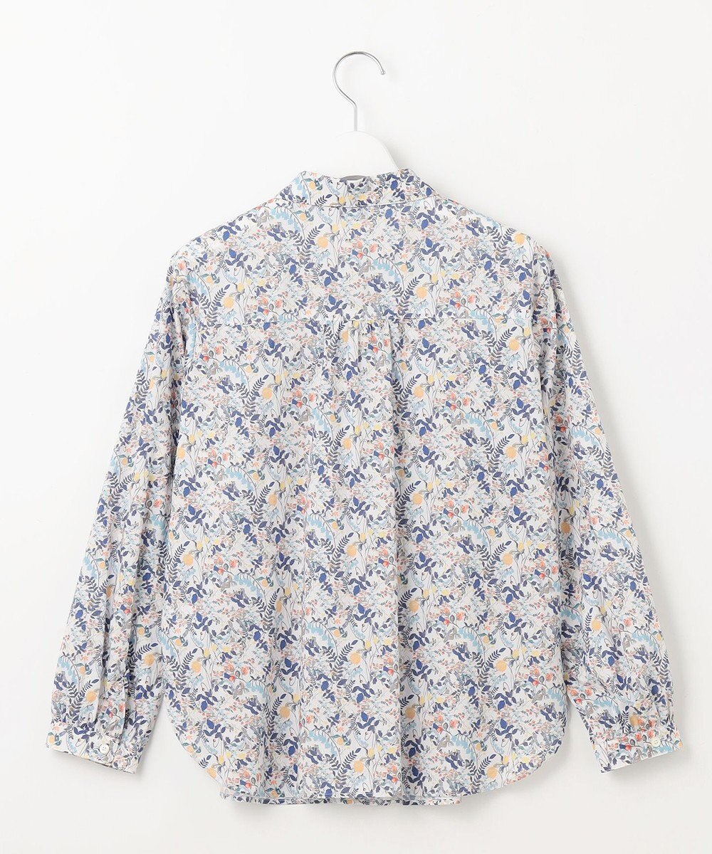 J.PRESS LADIES S 【洗える】Liberty シャツカラー スキッパー ブラウス 