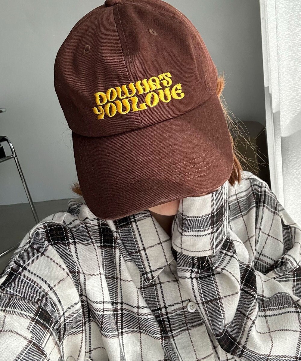 WEGO 【ユニセックス着用ITEM】ウネリロゴツイルキャップ 