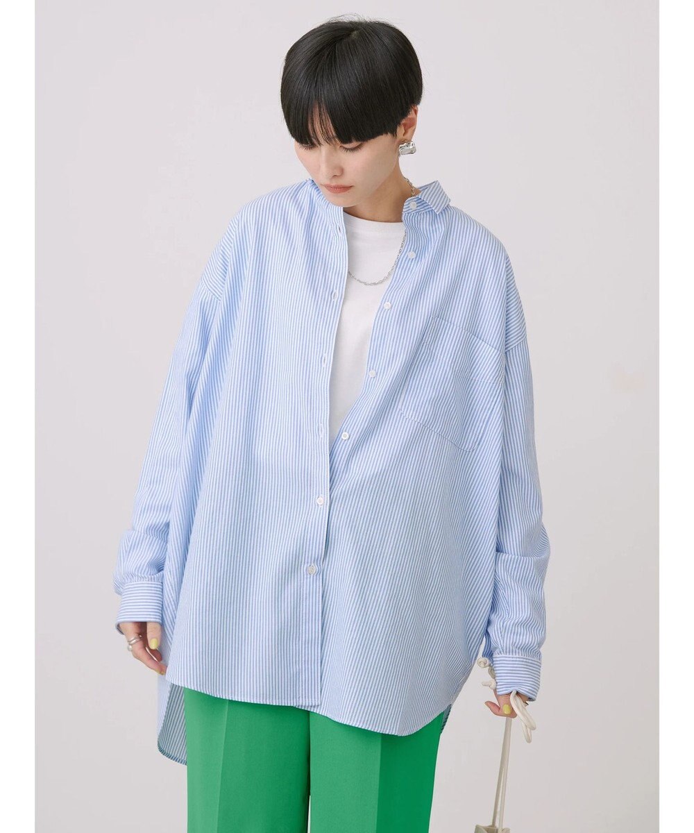 AMERICAN HOLIC ＵＶカット加工バックタックシャツチュニック 