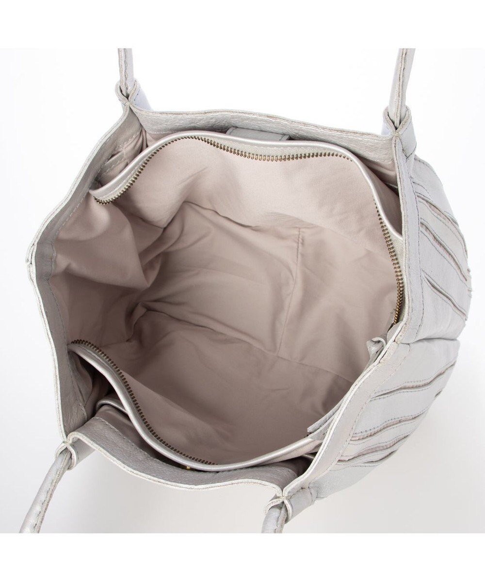 UNBILLION ピークスピーク PEAKS PEAK / ソフトレザーマルチストライプトート 