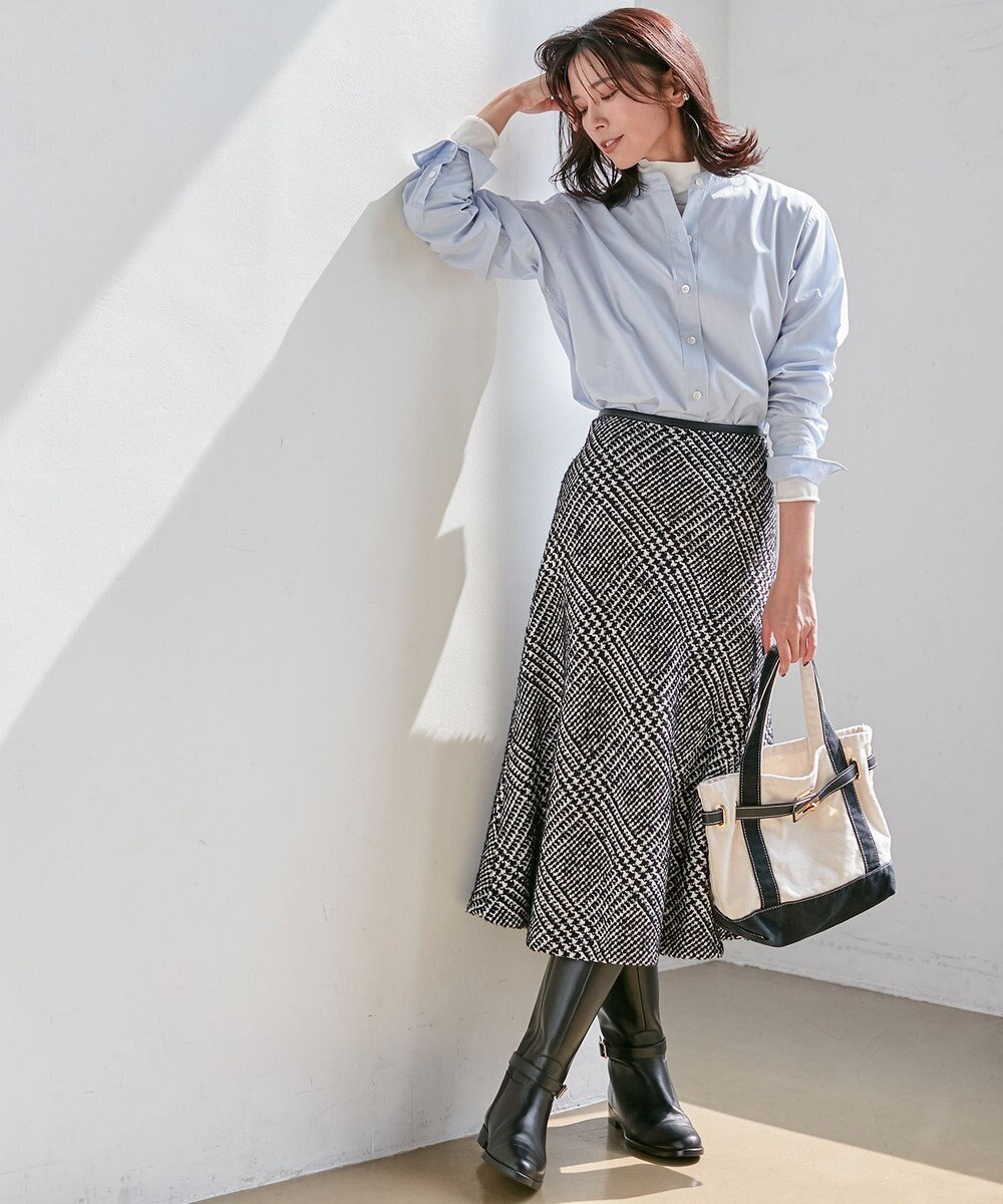 23区 【CLASSY.1月号掲載】CANCLINI ベーシック シャツ 