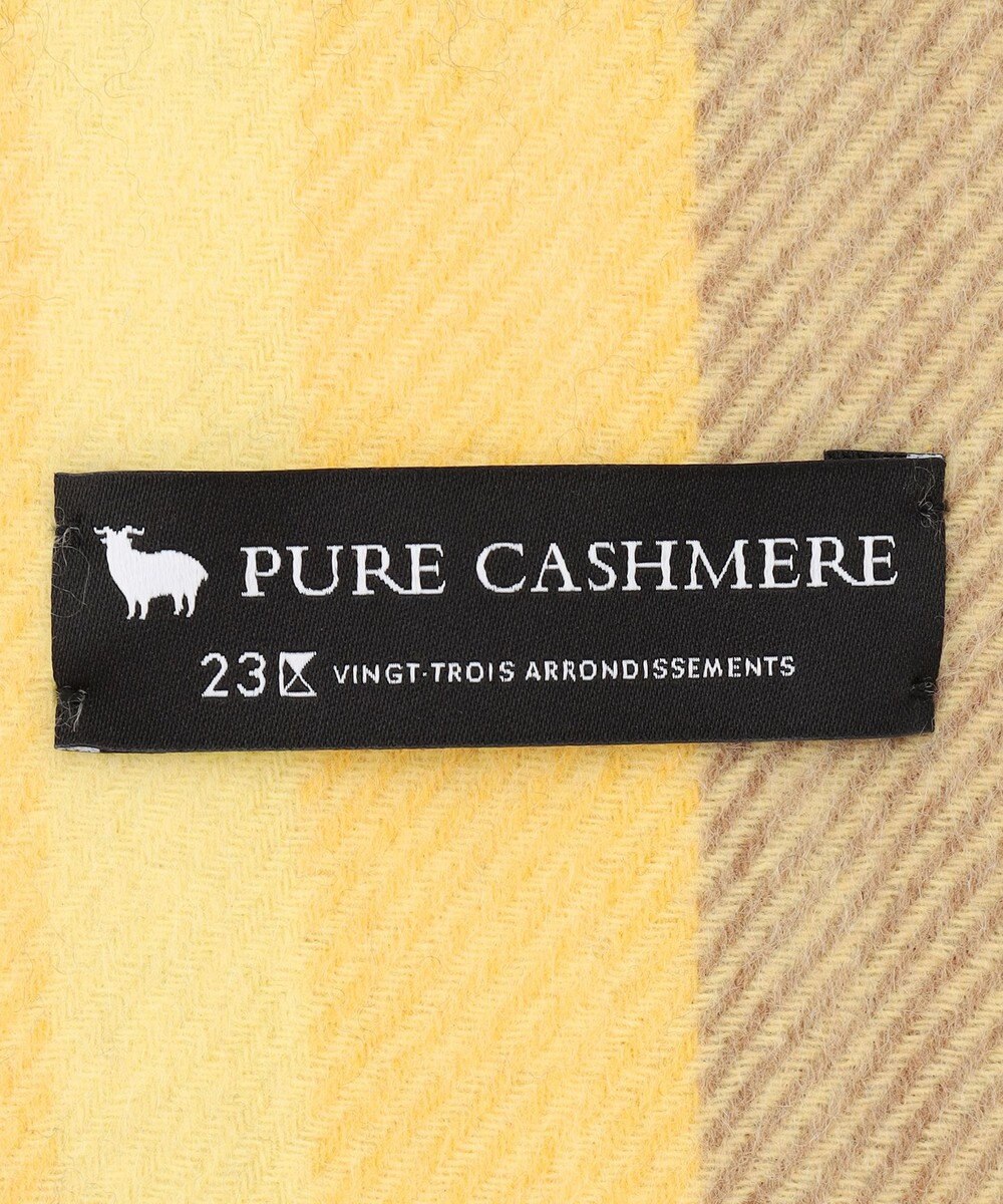 23区 【VERY掲載】カシミヤ チェック ストール 