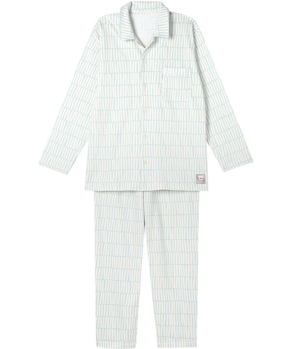 ワコール／睡眠科学 パジャマ 綿100%(本体) あったか SOU・SOU（R） 長袖 長ズボン メンズ YGW481 睡眠科学／ワコール 