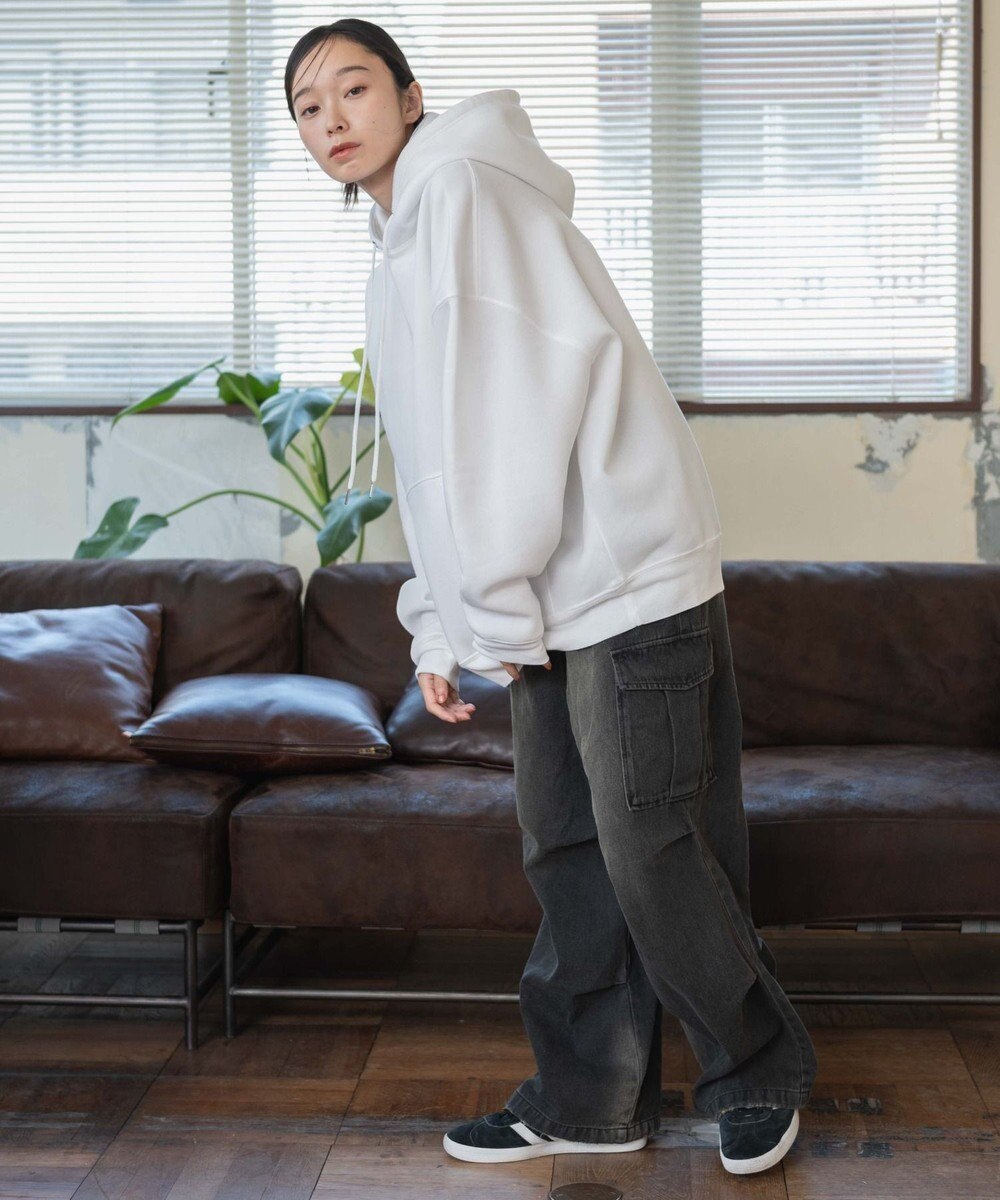 WEGO 【ユニセックス着用ITEM/MLXLサイズ展開/新色追加/裏起毛】スウェットプルパーカー 