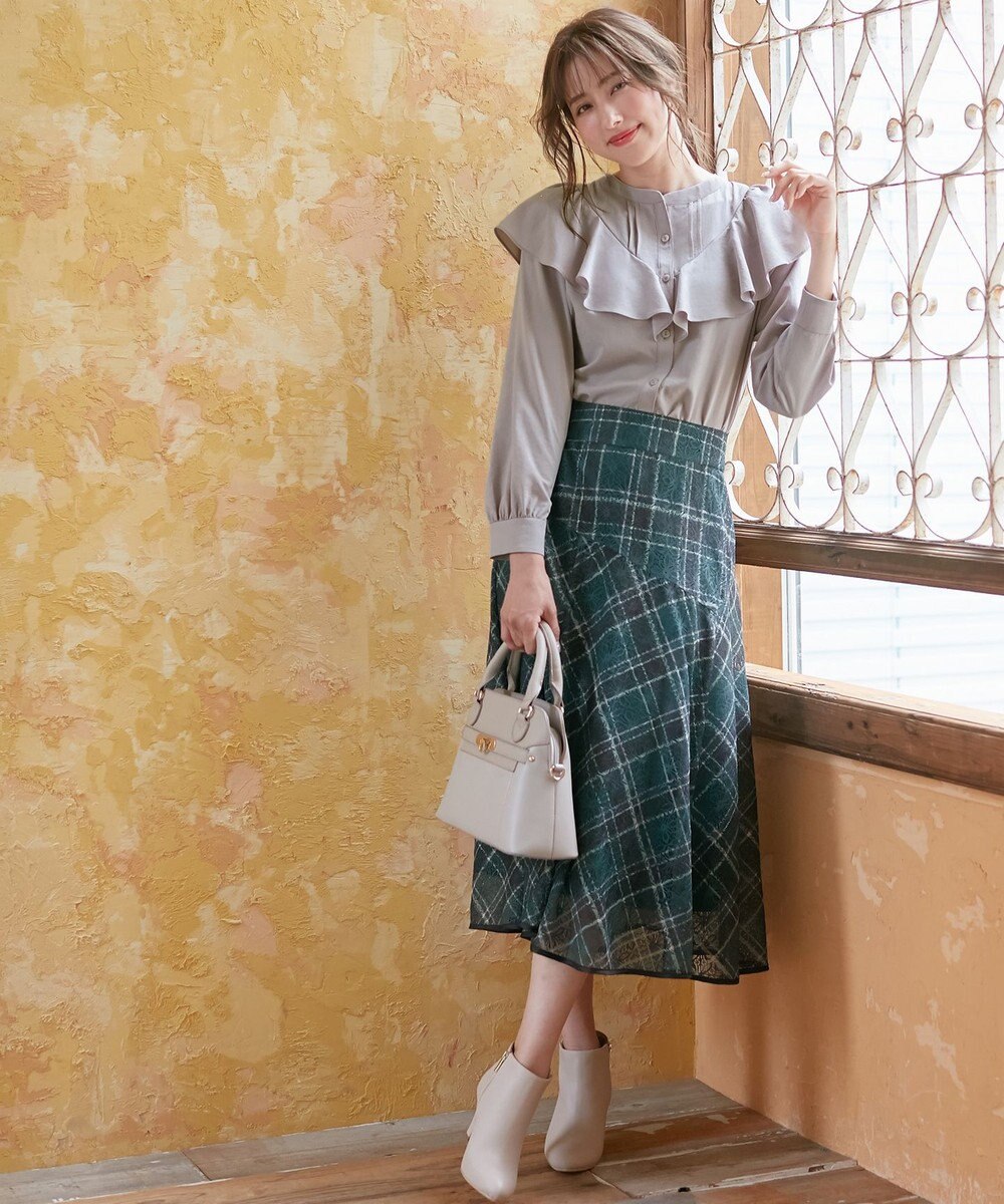 ANY SIS 【前後着用可能】2WAYスイート ブラウス 