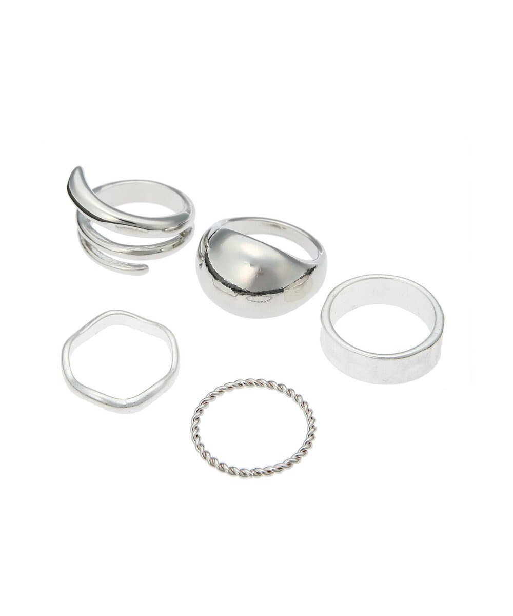 AMERICAN HOLIC ５ＳＥＴメタルリング 