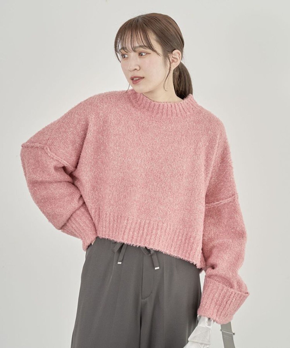 Green Parks ・Ｐｅｔｉｔ　Ｆｌｅｕｒ　ブークレワイドニット 