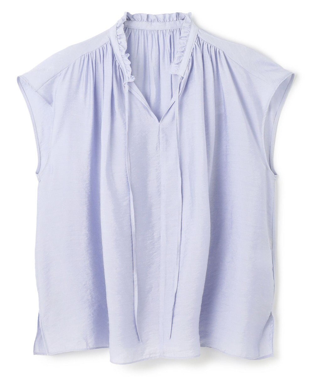 UNFILO ヴィンテージシアー ギャザーブラウス 