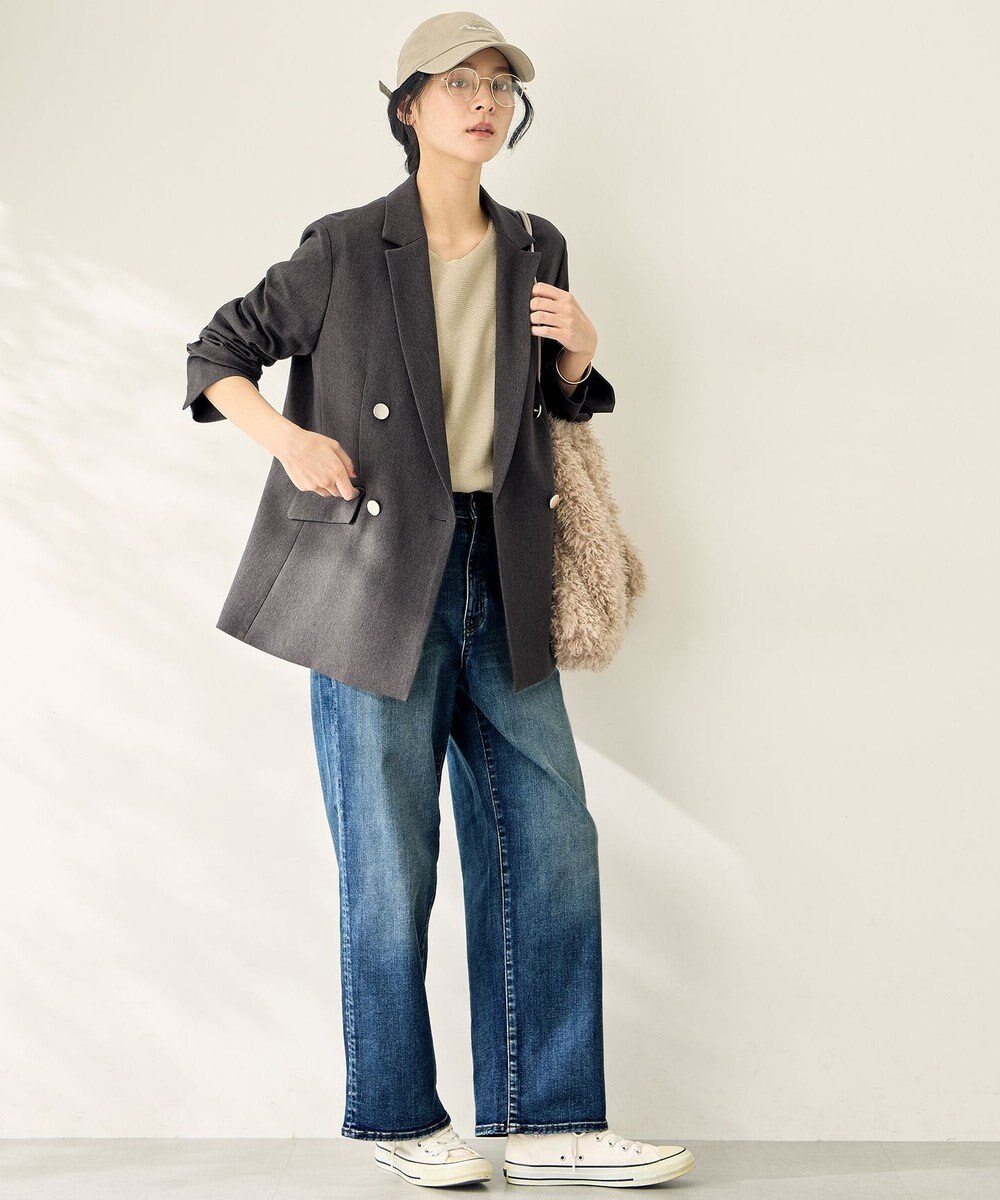 ANY L ウーリッシュＷブレストジャケット 