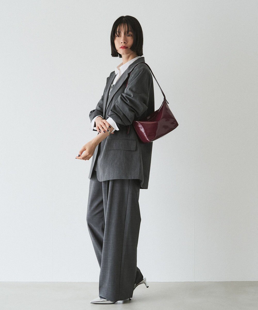 russet エナメルワンショルダーバッグ(CE-1635) 