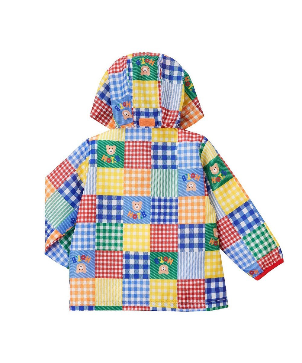 MIKI HOUSE HOT BISCUITS 【80-120cm】 総柄 はっ水 ウインドブレーカー 