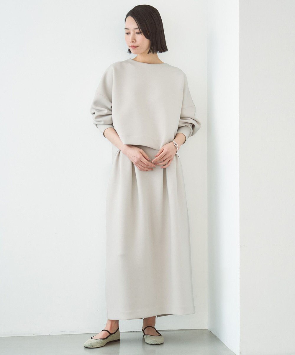 UNFILO BEAUTY FORM JERSEY クロップド トップス 