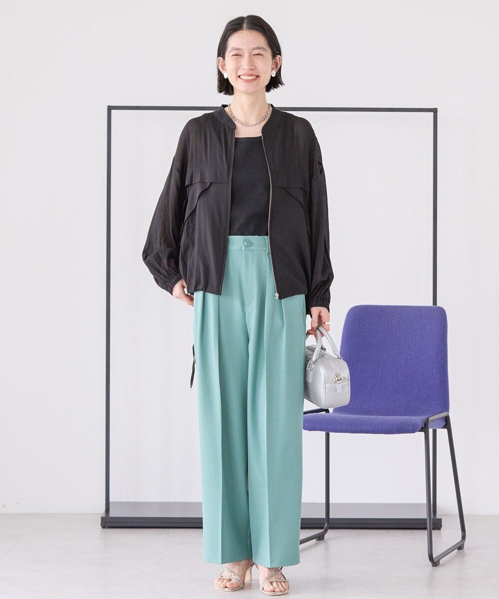 AMERICAN HOLIC 接触冷感シアースポーティーブルゾン 