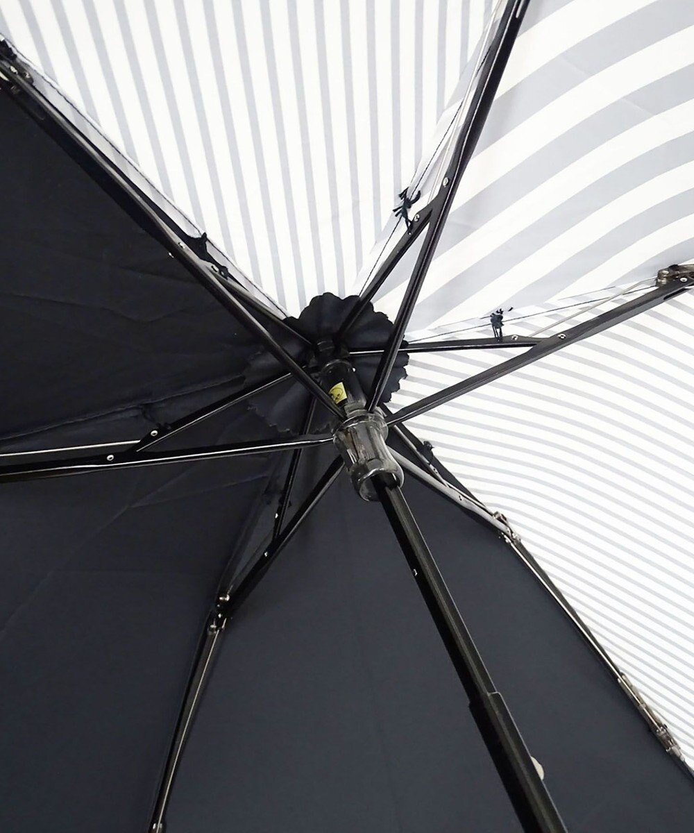 +RING 【プラスリング】【数量限定】【UVカット90%以上】レディース向け 晴雨兼用 折傘 BLK-STP T1168 NEW COLLECTION 