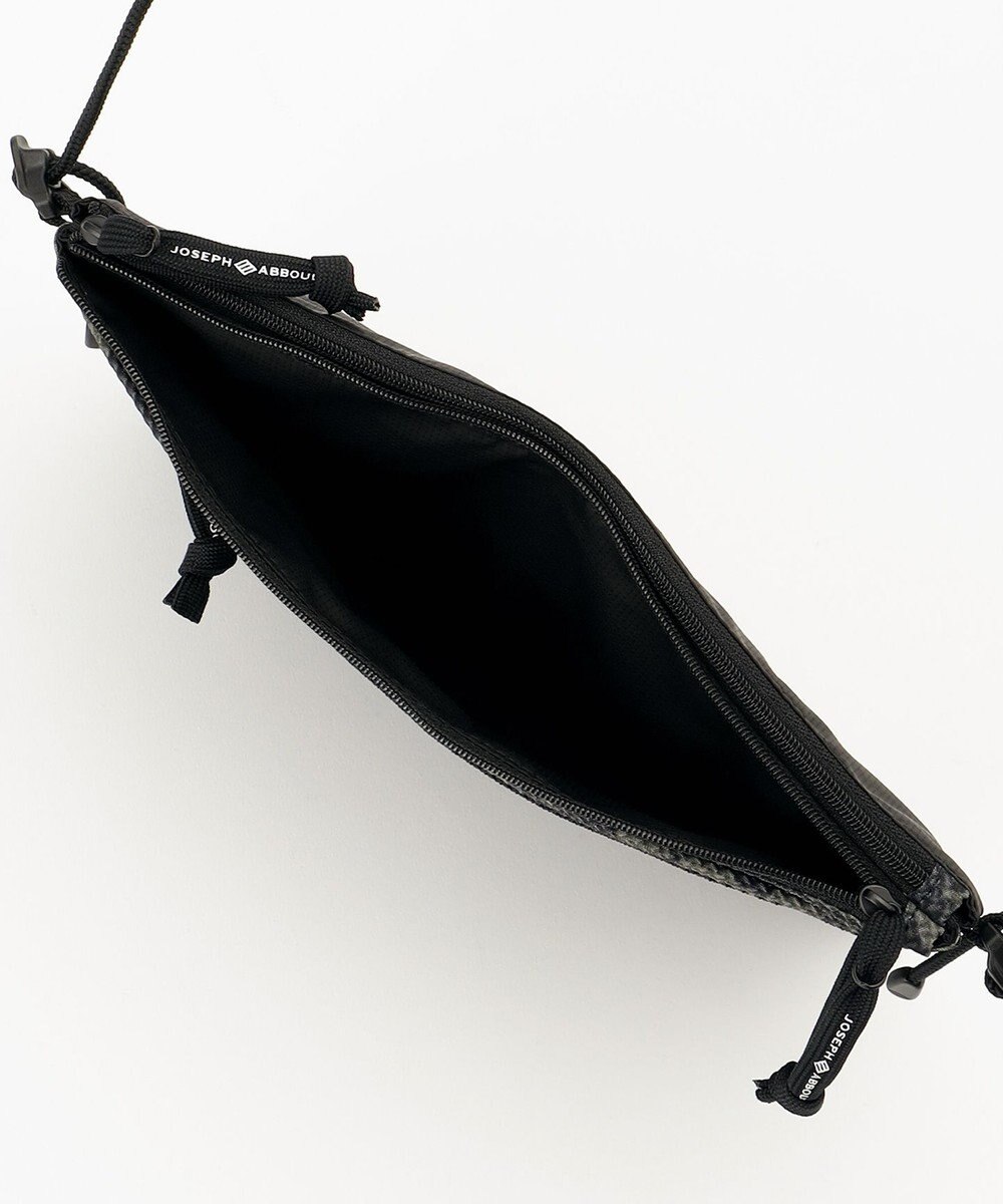 JOSEPH ABBOUD MOUNTAIN 【UNISEX】ECO撥水 3Ｄエンボスストレッチ サコッシュ 