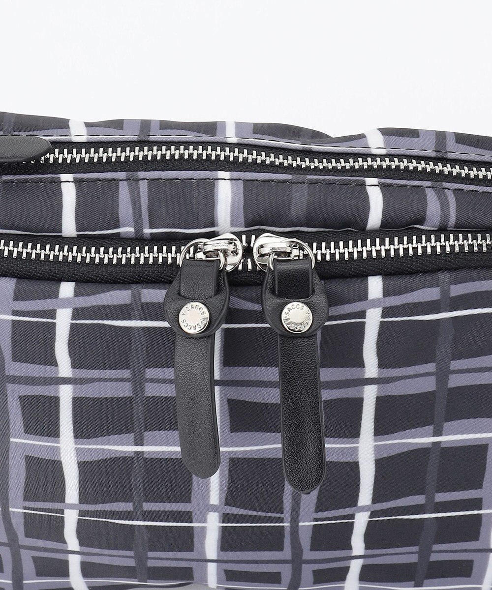 Y'SACCS ドローイングチェック ショルダーバッグ 