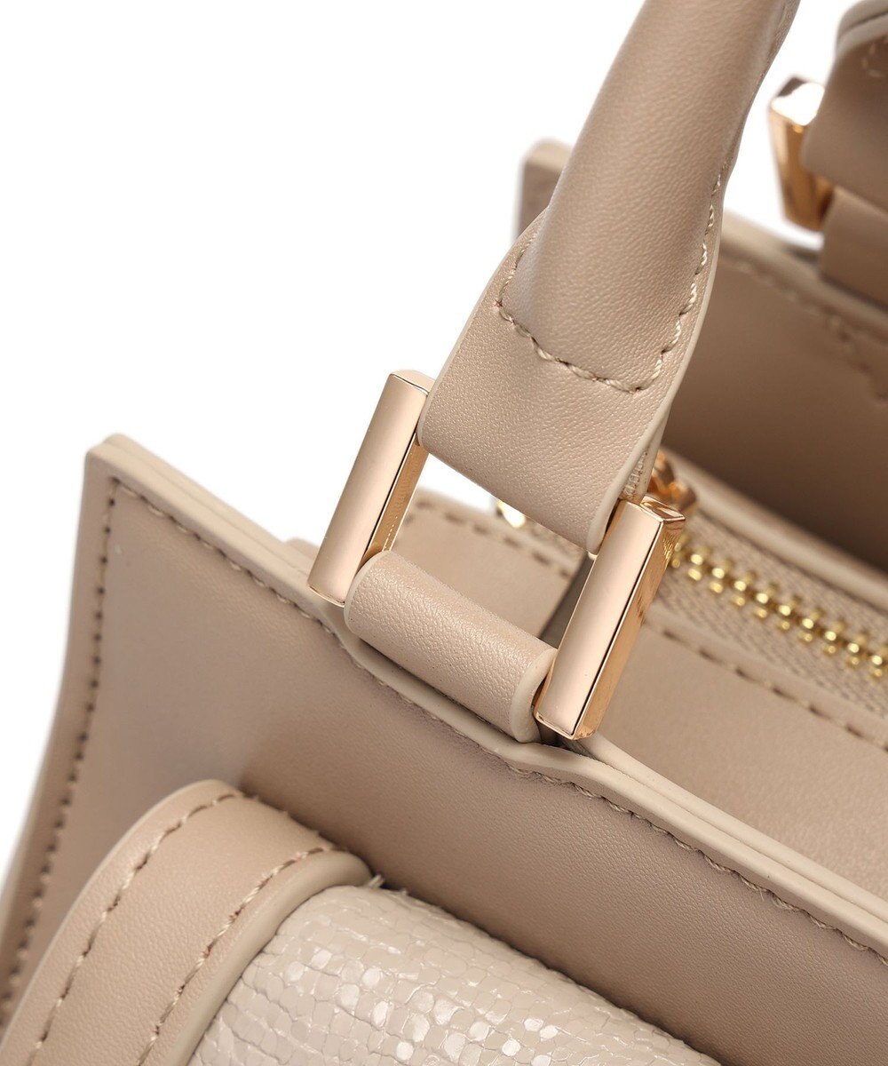 style code 【MERCURYDUO/マーキュリーデュオ】メタリッククラック調型押し フラップハンドバッグ 