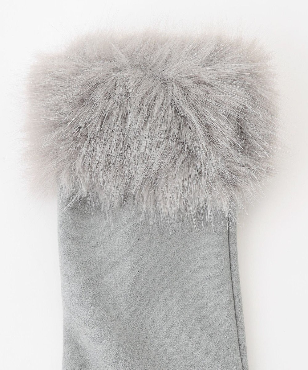 TOCCA 【百田夏菜子さん着用】FAKE SUEDE FUR HANDWARMER 手袋 