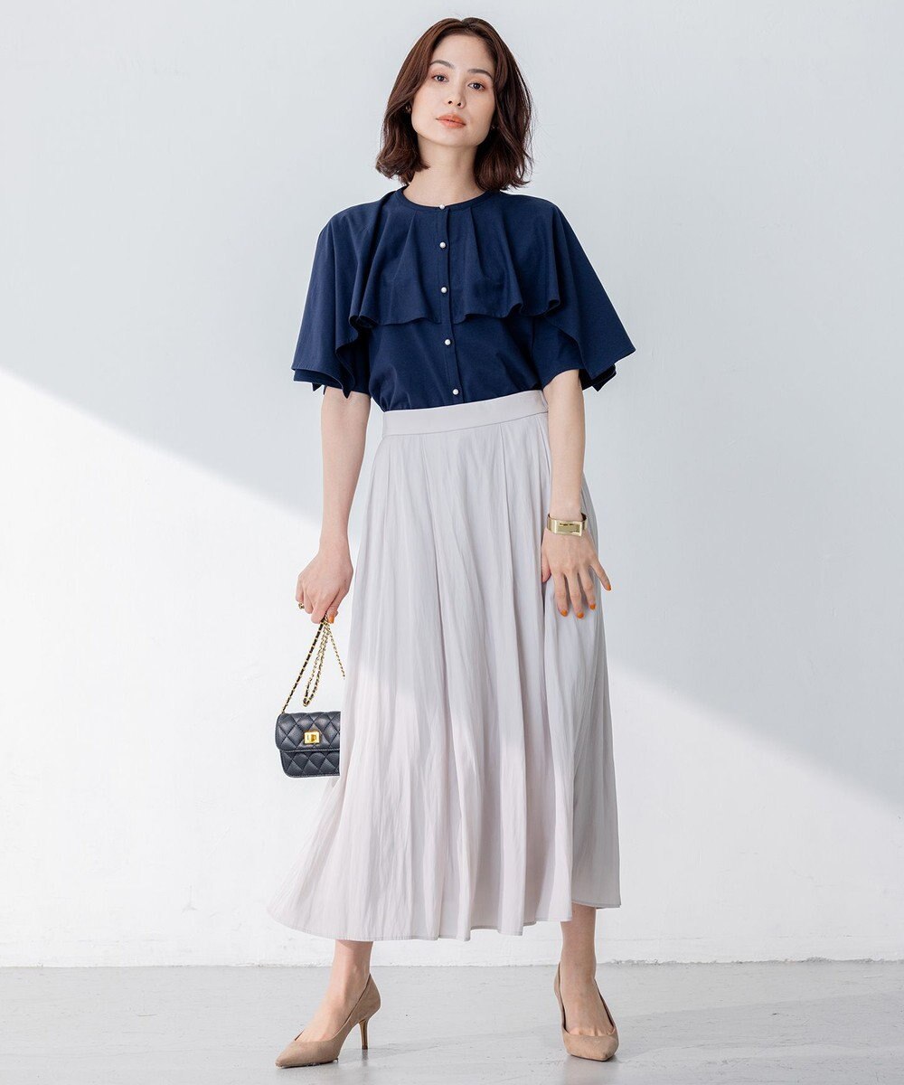 組曲 【大人気シリーズ】ギャザーライトデシン スカート 