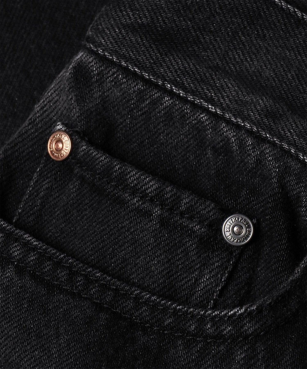 Paul Smith バレルレッグ ブラック ワイドデニム 