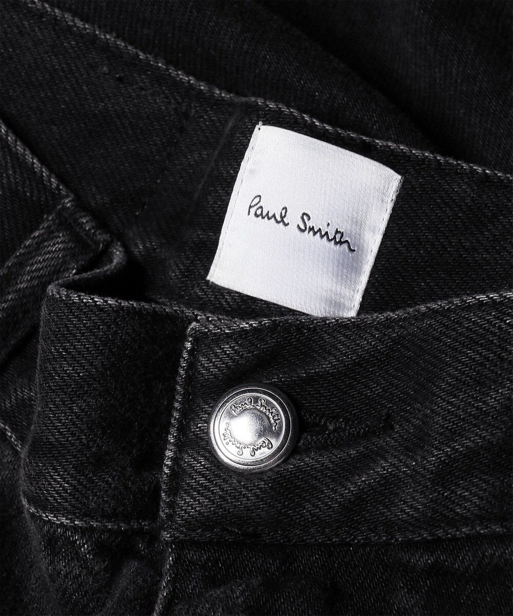 Paul Smith バレルレッグ ブラック ワイドデニム 