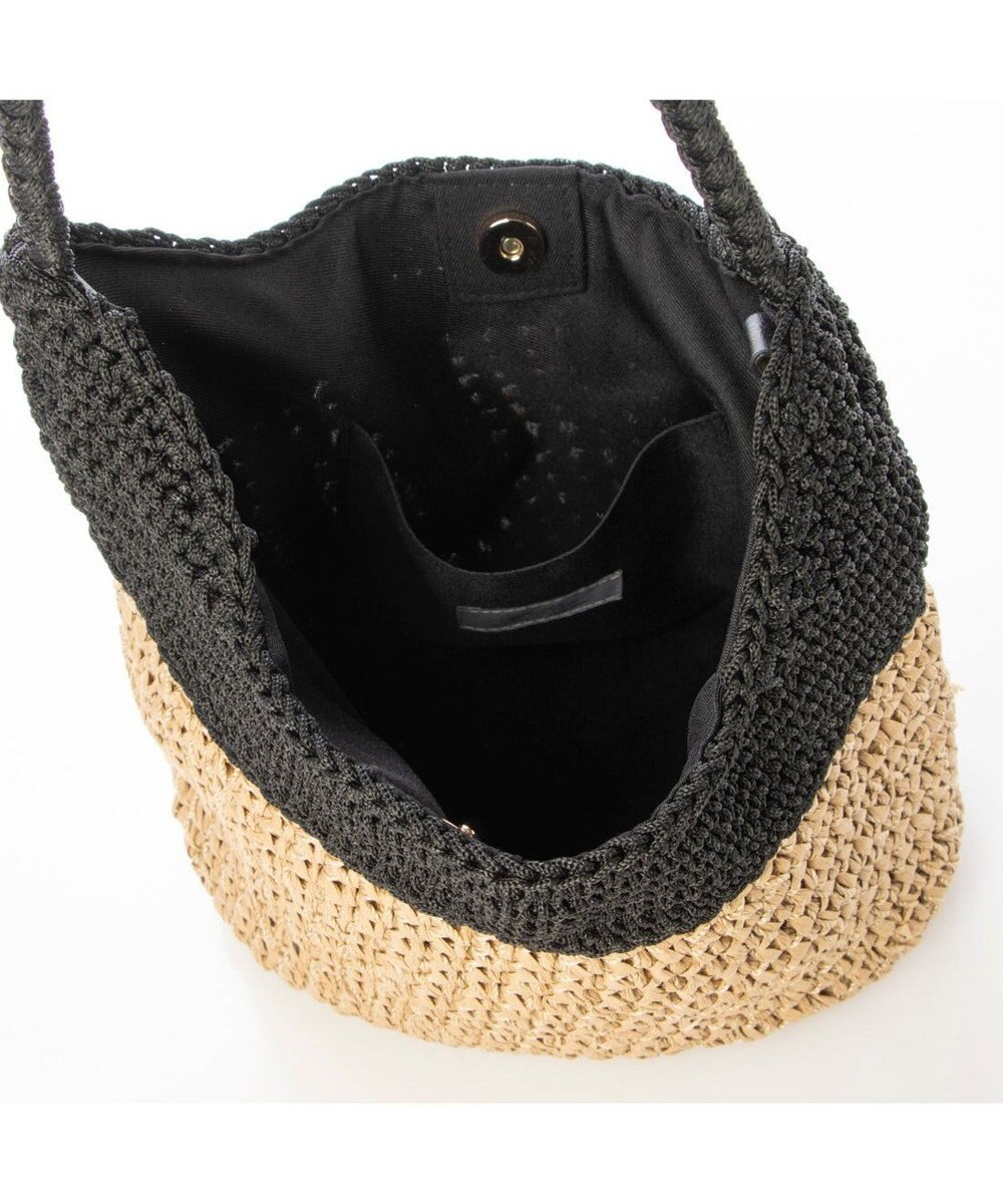 UNBILLION cachecache 切り替え編みワンハンドル2wayミニトート 