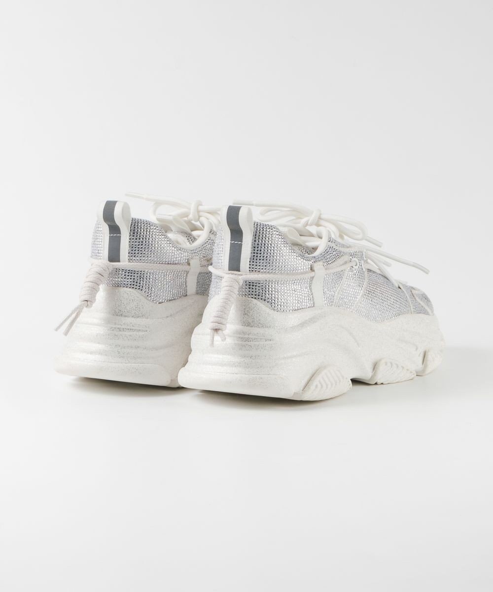 STEVE MADDEN VAULT 2R ボリュームソール ラインストーンスニーカー 