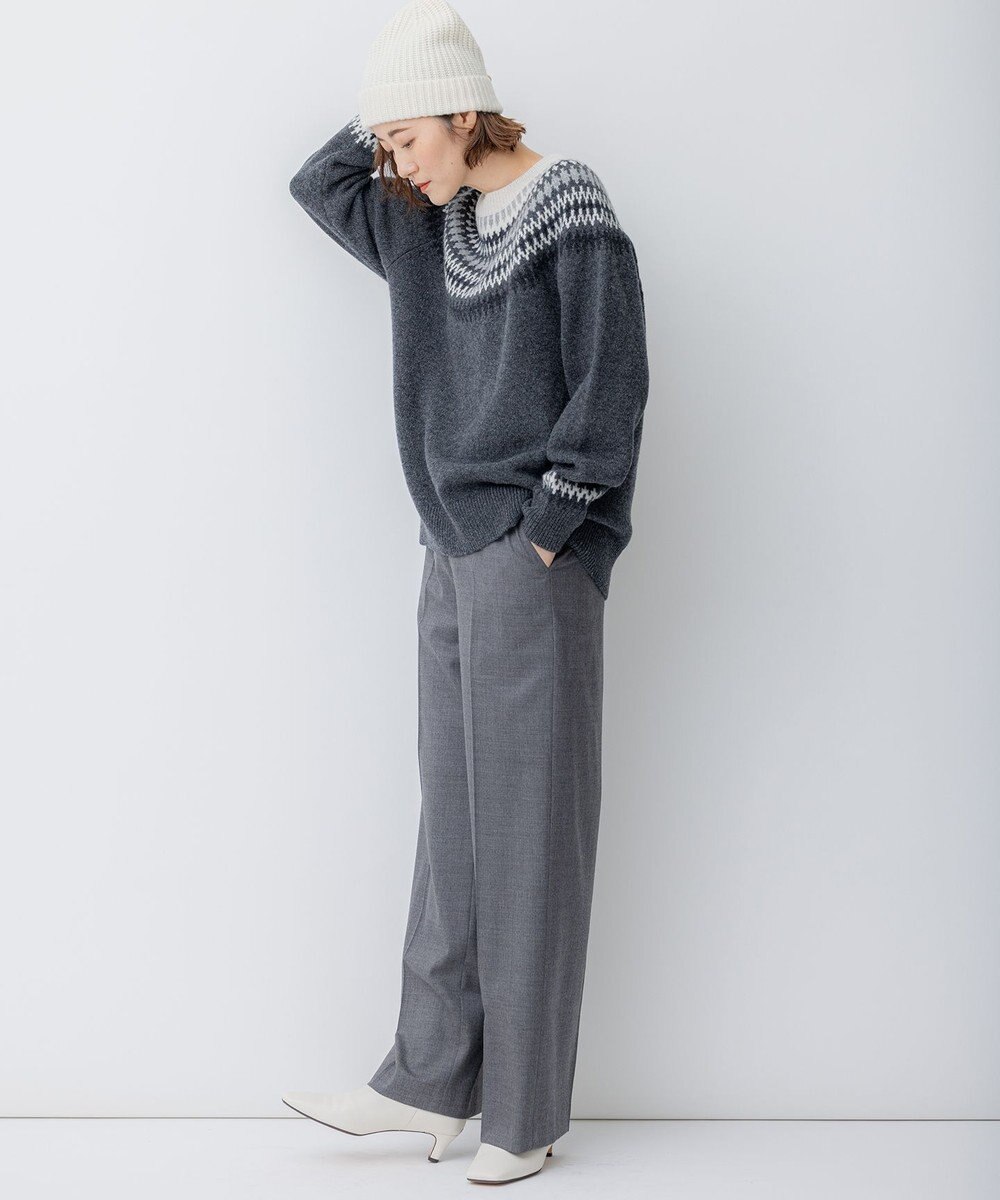 23区 フェアアイル ニット 