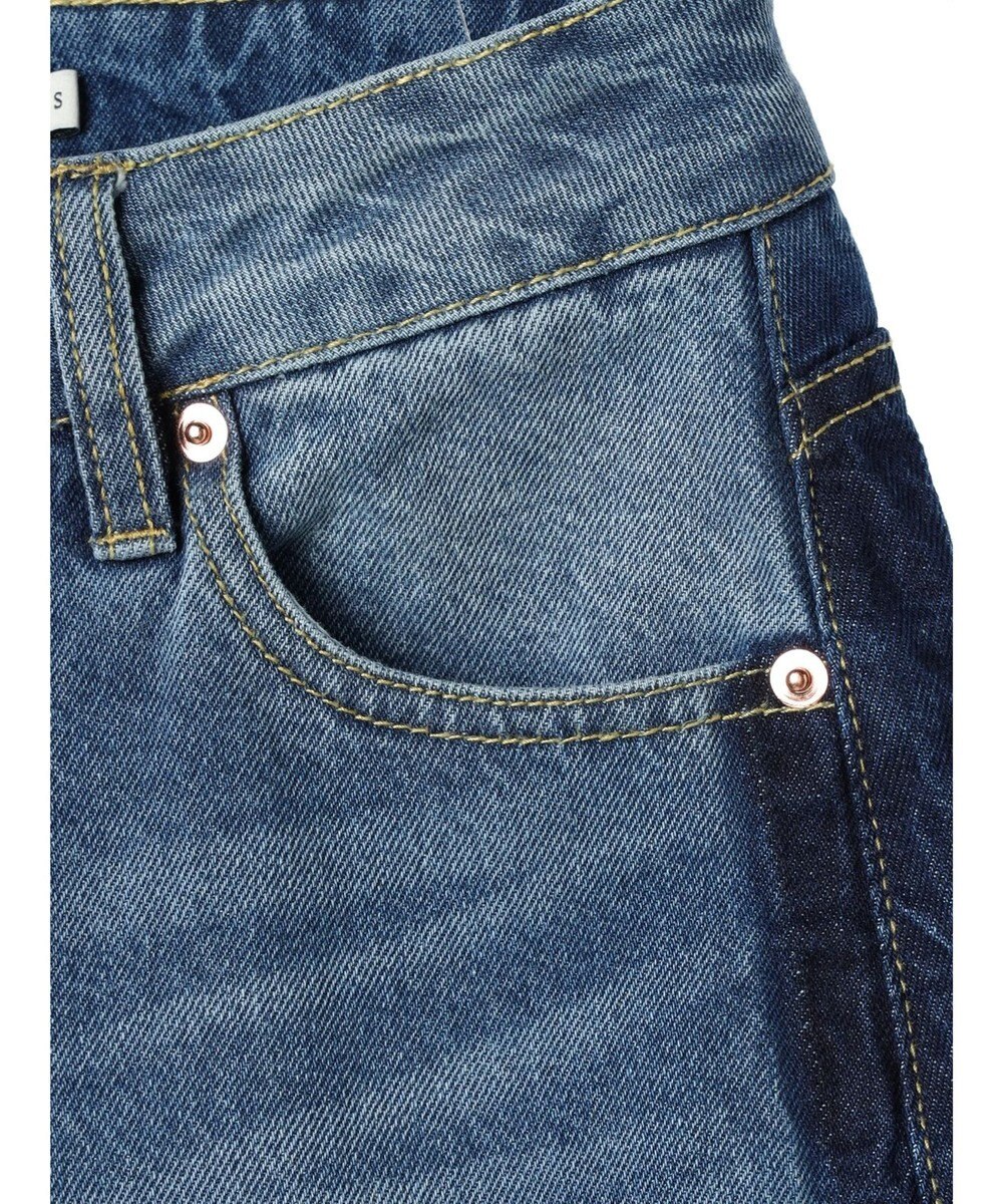 earth music&ecology サイドラインデニムパンツ 