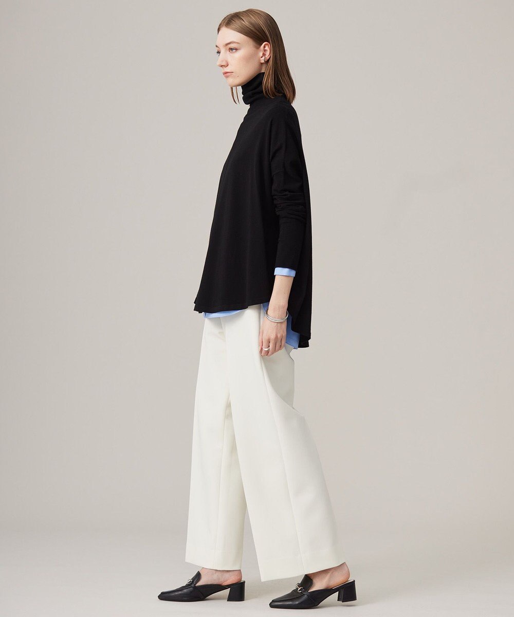 ICB 【洗える】 Peツイルダウンファブリック ワイドパンツ 