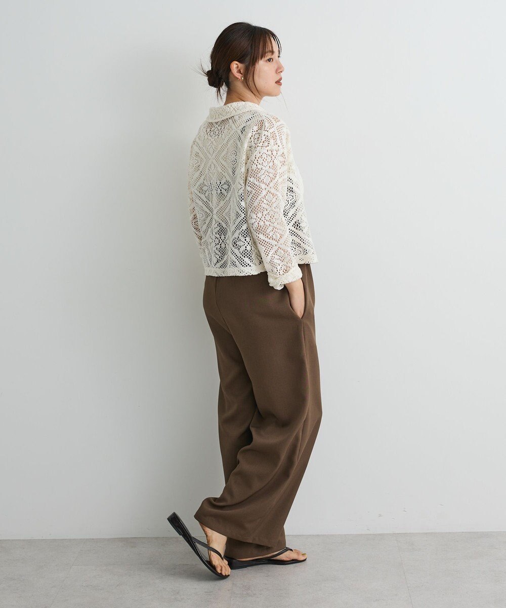 CRAFT STANDARD BOUTIQUE クロシェレースカーディガン 